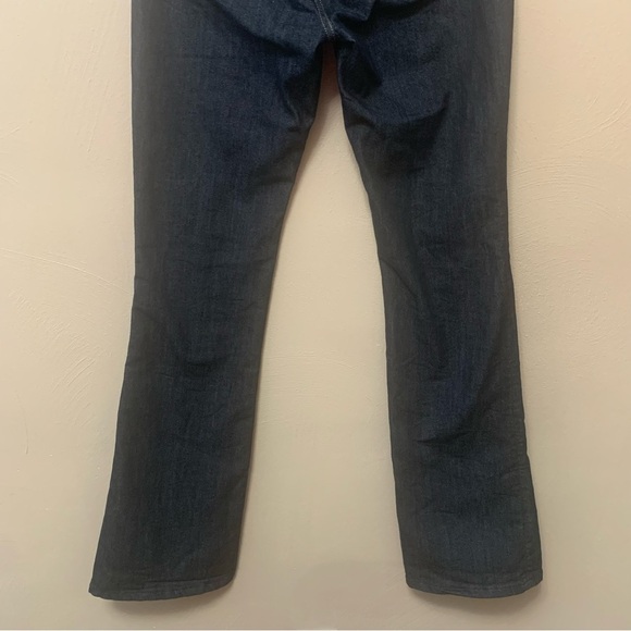 Pilcro Anthropologie Split Front Bootcut Jeans Dark Wash Size 26 - Picture 11 of 13